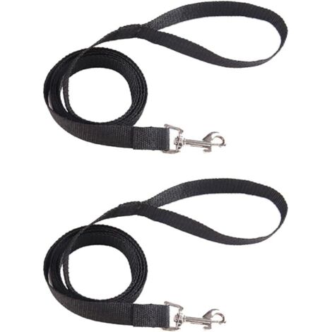Confezione da 2 guinzagli per cani in nylon resistente da 6 piedi per cani di piccola, media e grande taglia