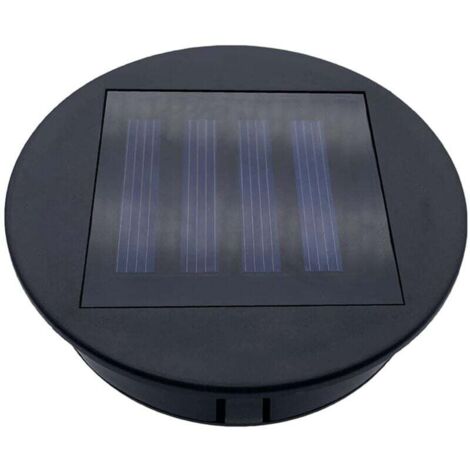 Confezione da 2 luci solari di ricambio per lanterne, accessori per lanterne rotonde impermeabili (3,15 pollici)