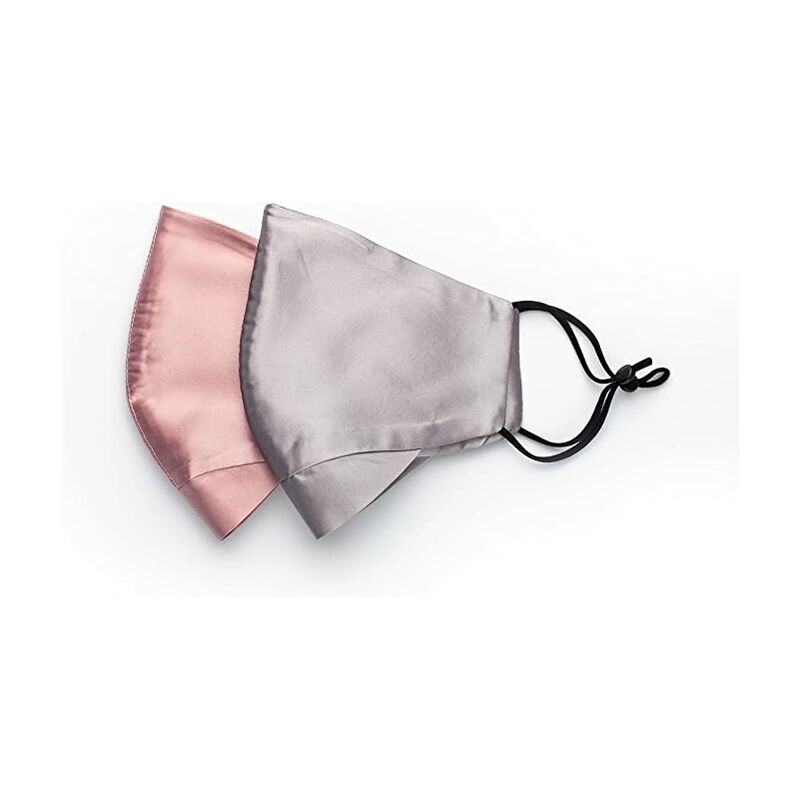 Confezione da 2 maschere per il viso in seta di