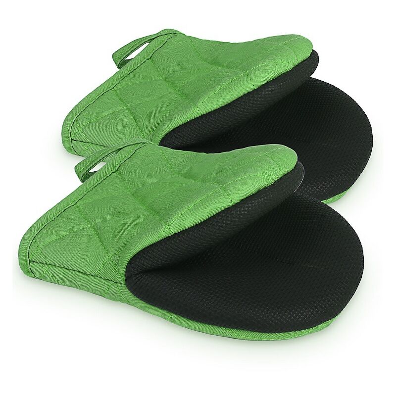 Confezione da 2 mini guanti da forno resistenti al...