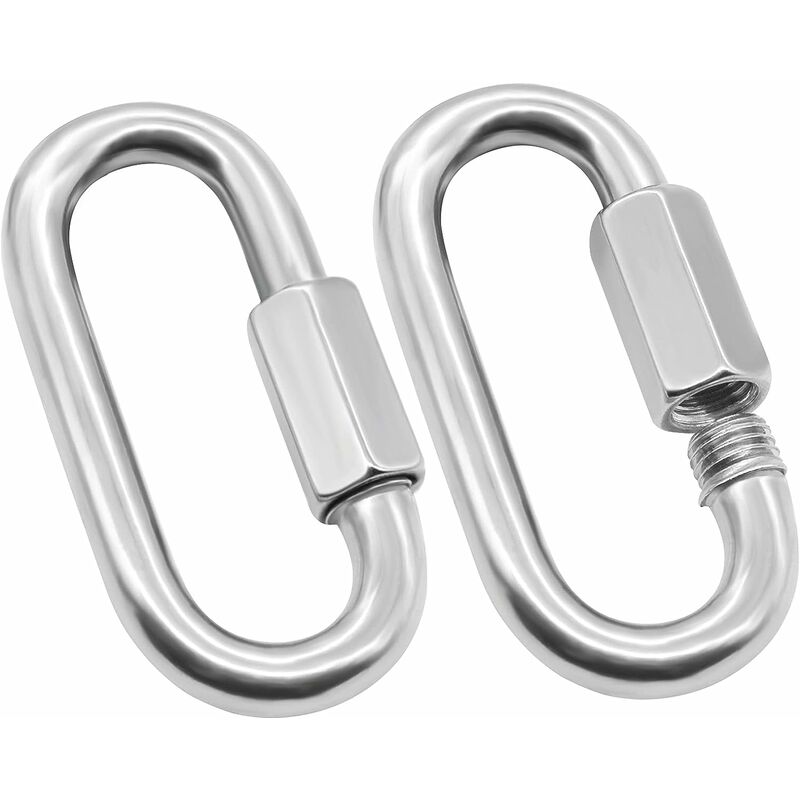 Confezione da 2 moschettoni M8 da 5/16 pollici per...