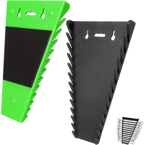 Confezione da 2 organizer magnetico per chiavi, porta chiavi a brugola, portautensili, porta chiavi a brugola, porta chiavi combinate/a tubo, supporto magnetico