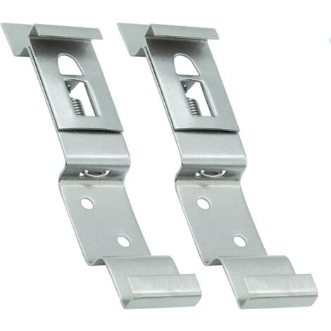 Confezione da 2 porta targa 120x25 mm  Porta targa universale in acciaio inox per auto  Targa per auto, rimorchi e camion