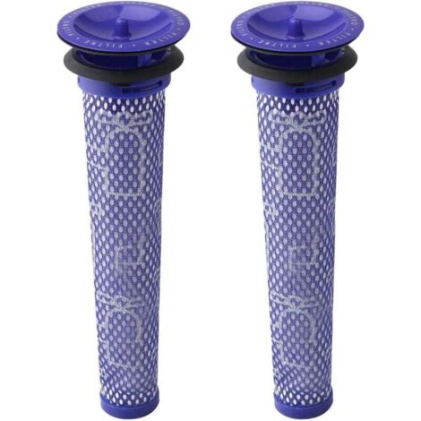 Confezione da 2 prefiltri di ricambio per Dyson DC59, DC62, DC74, V6, V7, V8.