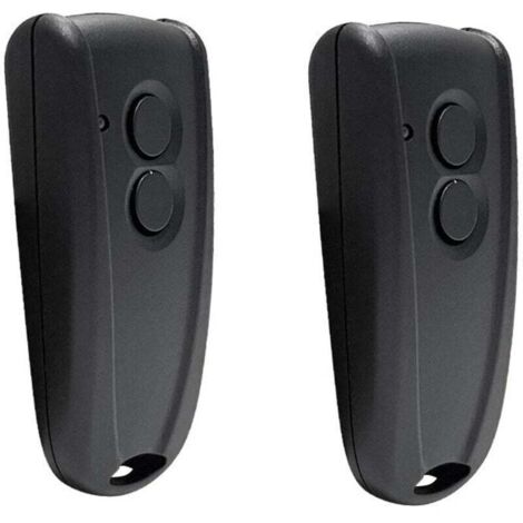 Confezione da 2 telecomandi per porta da garage da 433 MHz, compatibili con il telecomando wireless per porta avvolgibile a 2 pulsanti RSE2 RSC2