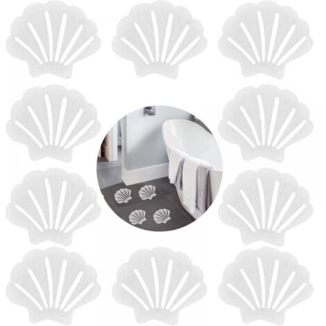 Confezione da 20 adesivi antiscivolo per doccia, adesivi antiscivolo, strisce doccia adatte alla vasca da bagno, strisce adesive, impermeabili, trasparenti.