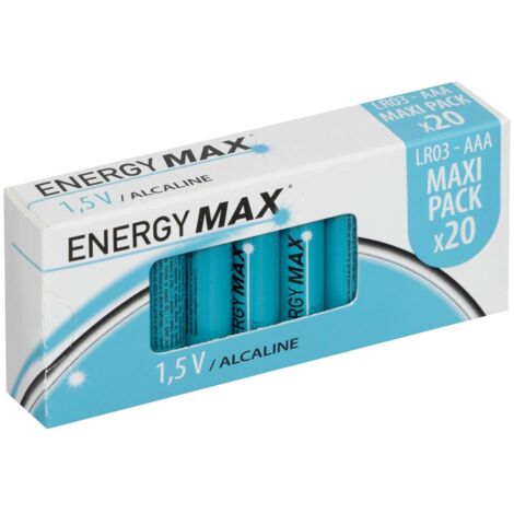 Confezione da 20 batterie lr03  - 5five