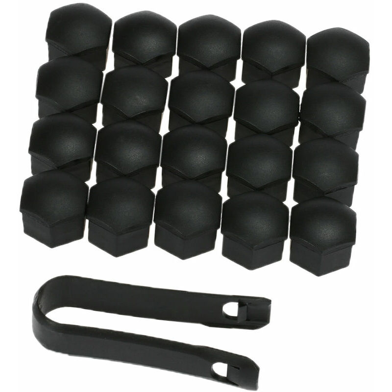 Confezione da 20 dadi universali in plastica da 17...