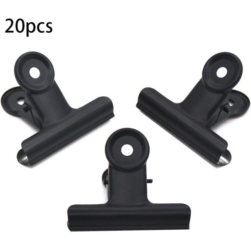 Confezione da 20 graffette con cerniera in metallo...