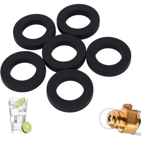 Confezione da 20 guarnizioni di ricambio per bombole di CO2 - O-ring in silicone compatibili con Sodastream Crystal, SodaClub, MySodaPop, WasserMaxx, ecc.