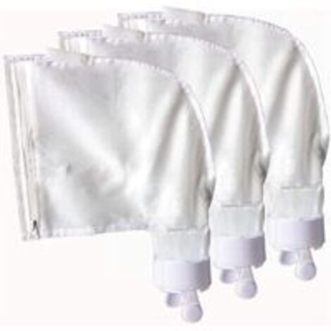 Confezione da 3 borse di ricambio con cerniera compatibili con Polaris 280 480 Borse in rete di nylon multiuso K13 K16 Polaris