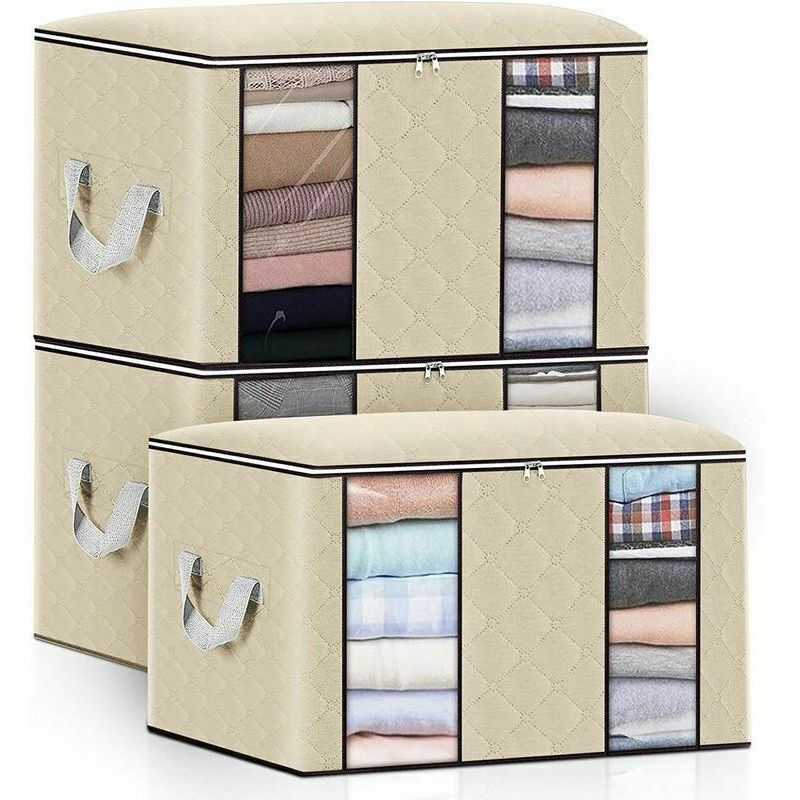 Volavo - Confezione da 3 borse porta abiti di