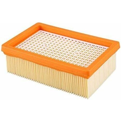 Confezione da 3 filtri di ricambio per aspirapolvere KARCHER, plissettati piatti MV4 MV5 MV6 WD4 WD5 WD6 P Premium WD5
