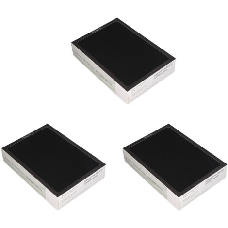 Confezione da 3 filtri di ricambio per purificatore d'aria ad alta efficienza, filtri a carbone attivo, efficaci e potenti, set di filtri antiparticolato usa e getta per