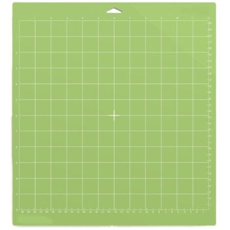 Confezione da 3 taglieri per carta e cartone, per cucito, rigati, 12 x 12 pollici, verde