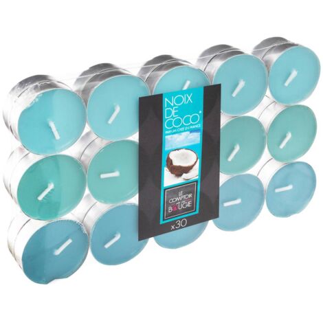 Confezione da 30 candele profumate al cocco 350g - Atmosphera créateur d'intérieur