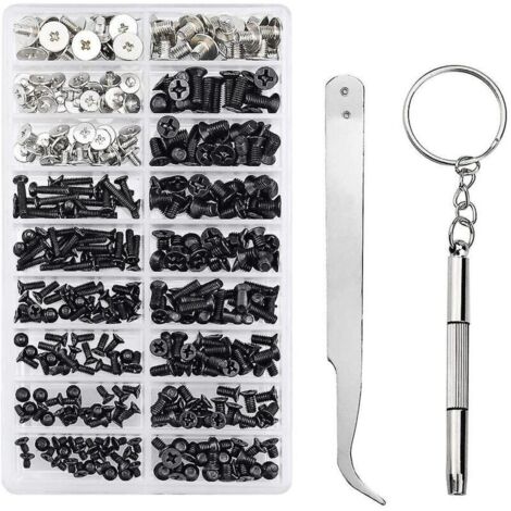 Confezione da 355 viti per PC assortite M2 M3 M2.5