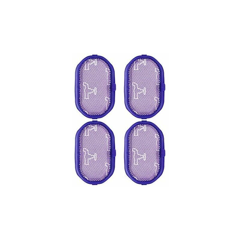 Confezione da 4 filtri di ricambio lavabili per