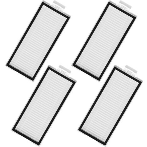 Confezione da 4 filtri lavabili per robot aspirapolvere Roborock Q5 Pro, Q5 Pro+ (Plus), Q5 Max+ (Plus), Q5 DuoRoller+, Q7, Q7+, Q7 Max, Q7 Max+, Q8 Max, Q8 Max+, ricambi