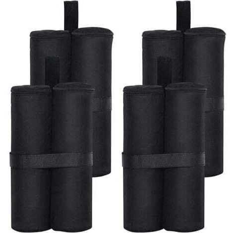 Confezione da 4 gambe per gazebo da sabbia resistenti, di livello industriale, per tende parasole e ombrelloni.