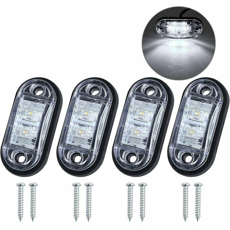 Confezione da 4 luci di posizione laterali, luci