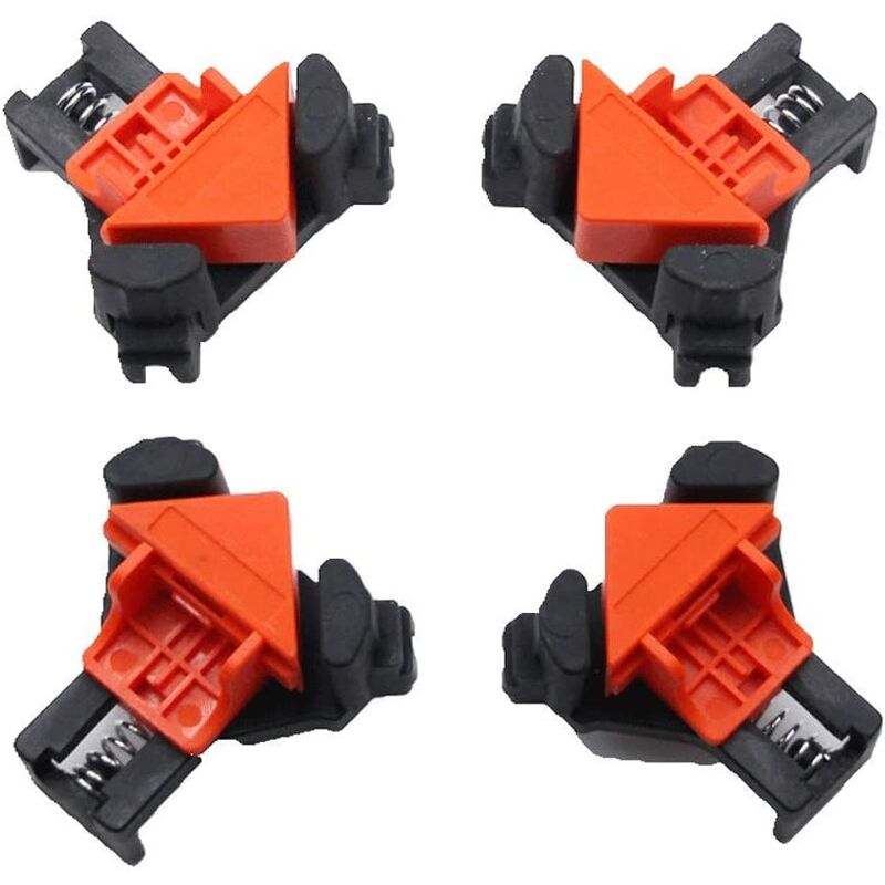 Confezione da 4 morsetti ad angolo retto da 5-22