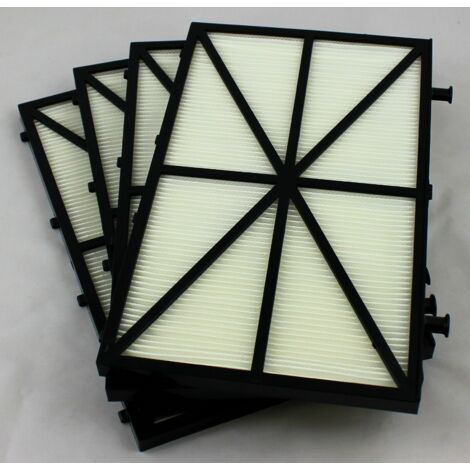UGREAT Confezione da 4 pannelli filtro a cartuccia ultra fine Codice articolo: 991432 per parti Dolphin