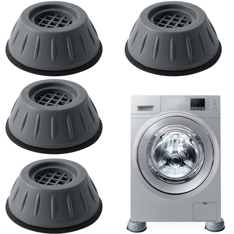 Confezione da 4 piedini antiscivolo per lavatrice