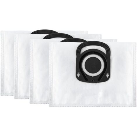 Confezione da 4 sacchetti Hygiene+, compatibili con gli aspirapolvere a traino Compact Power, Power XXL, Silence Force, X-Trem Power ZR200520 White