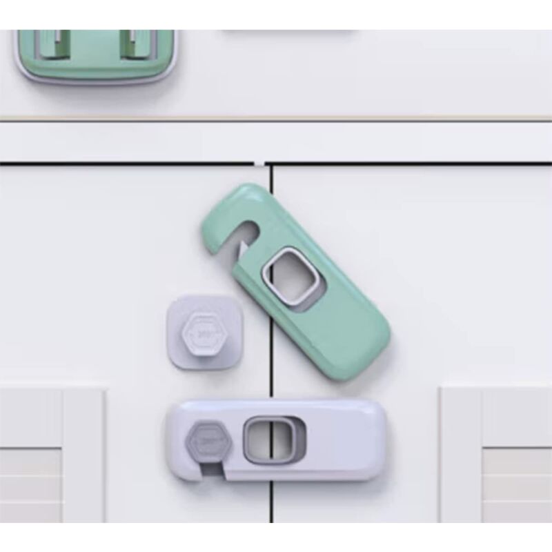 Confezione da 4 serrature di sicurezza per