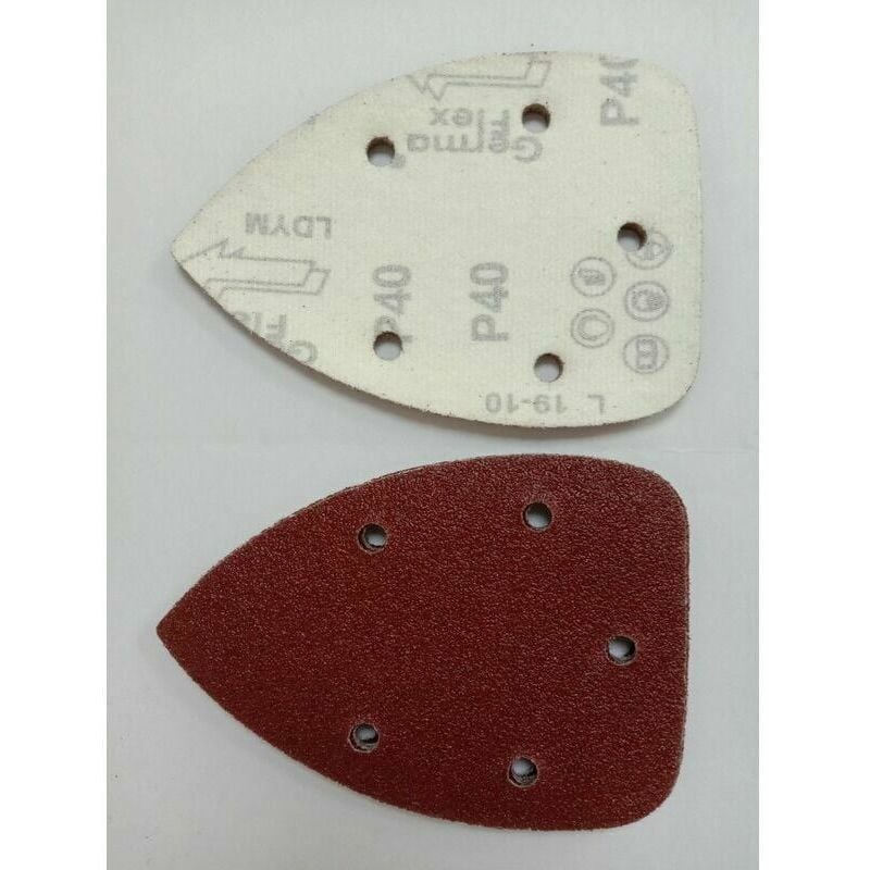 Confezione da 40 fogli abrasivi, carta abrasiva