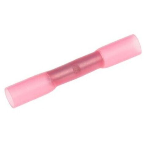 Confezione da 40 guaine termorestringenti rosse – Lunghezza da 0,5 a 1,5 mm² – Sigillatura tramite restringimento – Per cablaggio elettrico