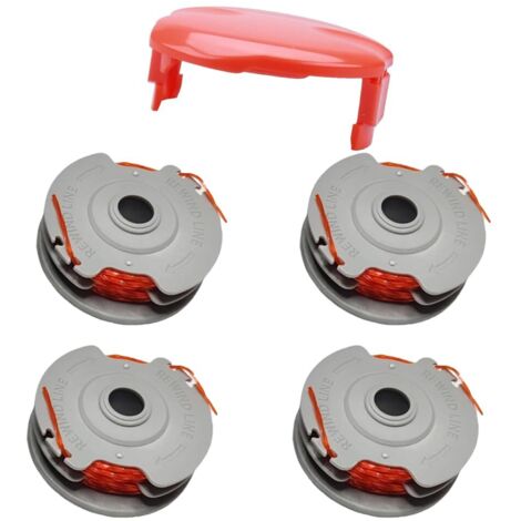 Confezione da 5 cappucci per bobina per decespugliatore compatibili con FLY021, pratici cappucci per bobina sostituibili per decespugliatore Contour 500, 600, 700 FLY060, 4 x Z + 1 g