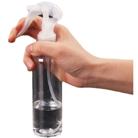 Confezione da 5 flaconi spray in plastica da 200 ml con imbuto pieghevole per piante, capelli, pulizia, piante, cosmetici