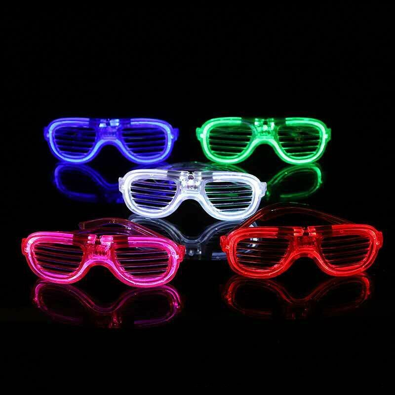 Ousudela - Confezione da 5 occhiali a led