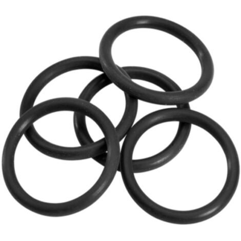 CONFEZIONE DA 5 PEZZI - GUARNIZIONE AD ANELLO O.RING Ø27,8MMx3,6MM PER RACCORDI - IN GOMMA