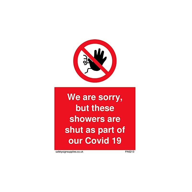 Confezione da 5 - We are sorry, but these shower