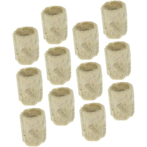 Confezione da 50 Accessori Vassoio a scomparti Inserto per tamponi Accessori Vassoio Vassoi per attrezzi Tappi Starter Set Accessori per la crescita delle piante Tappi per coltura idroponica Substrato