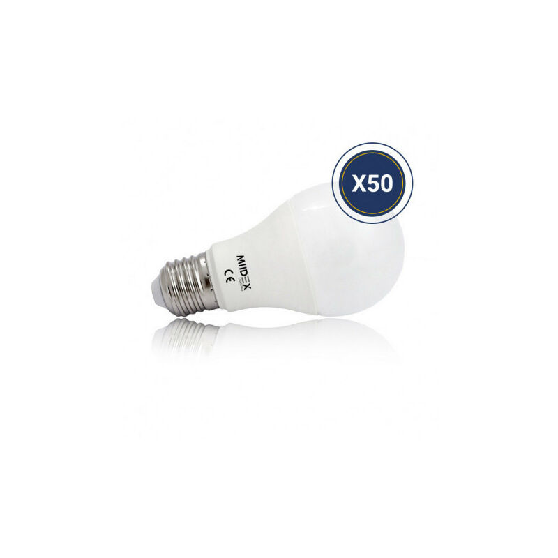 Confezione da 50 lampadine led E27 5W 470lm