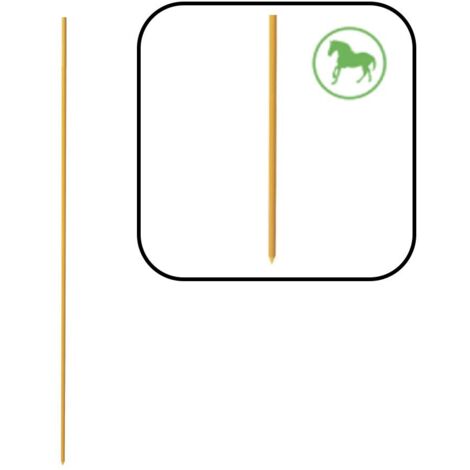 Confezione da 50 Mollette 150cm Fibra Gialla - Pastormatic