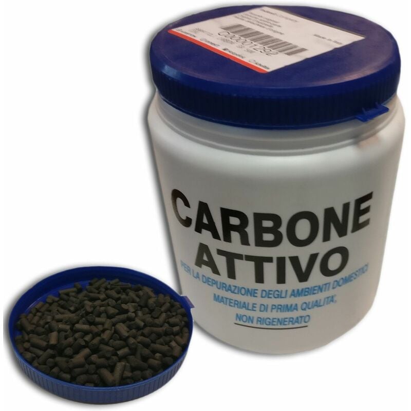 Confezione da 500 g di granuli di carboni attivi