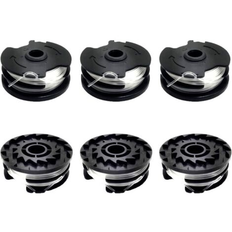 Confezione da 6 bobine di ricambio per LIDL Parkside, bobine di ricambio per tagliabordi LIDL Parkside PRTA 20-Li A1, B2,
