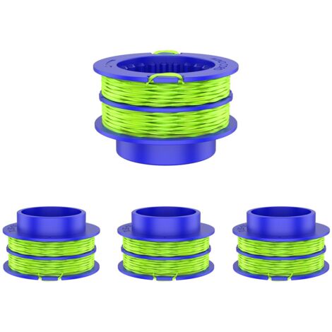 Confezione da 6 bobine per decespugliatore KLS 124-03, filo da 4,8 m, compatibile con cavi Kobalt 24 V max.