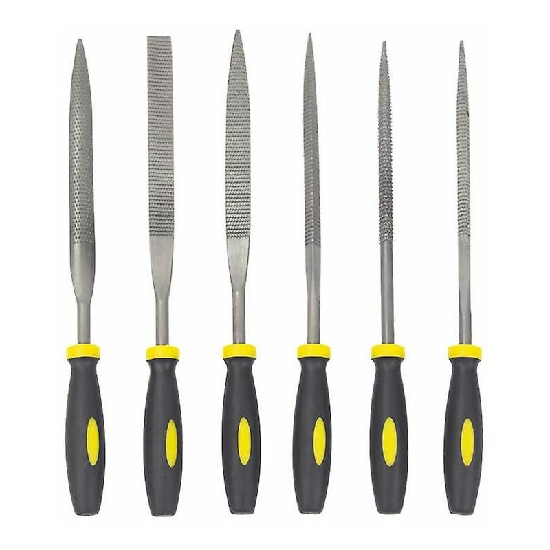 Volavo - Confezione da 6 lime per legno 3 x 140 mm...