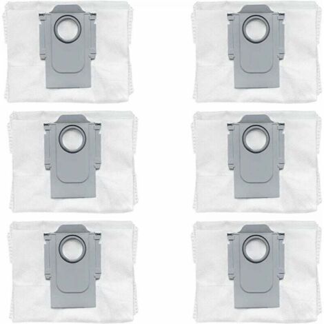 Confezione da 6 sacchetti di ricambio per aspirapolvere robot K Q7 Max Q7 Max+ Q5+ S7 Pro Ultra S7 MaxV Ultra