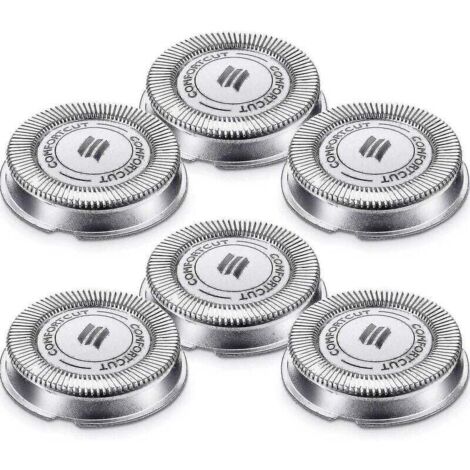 Confezione da 6 testine Sh30 per rasoi elettrici Philips 1000, 2000 -