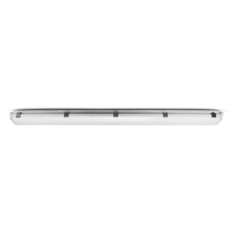 Confezione da 6 tubi passanti impermeabili con LED integrati RHÔNE L1520 x l85 x H83mm - 4000K bianco neutro - 31-55W - 4480-7540Lm