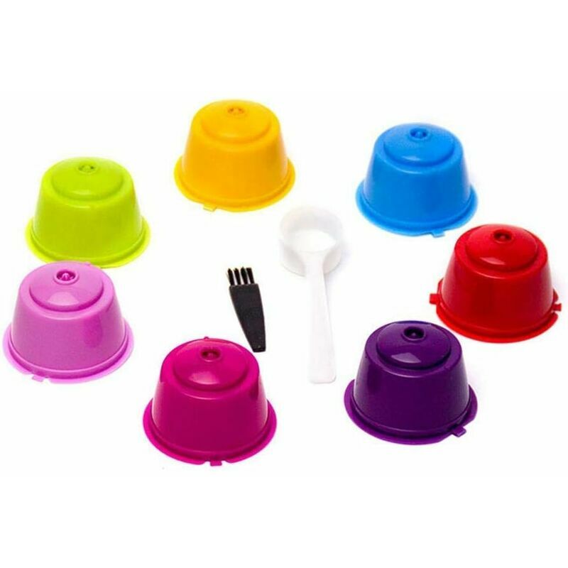 Confezione da 7 capsule di caffè riutilizzabili
