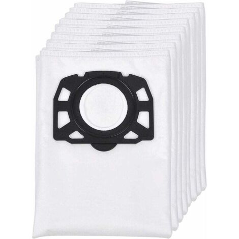 Confezione da 8 sacchetti filtro di ricambio per aspirapolvere Karcher WD4 WD5 WD5 / Premium / MV4 / MK5 / MV6