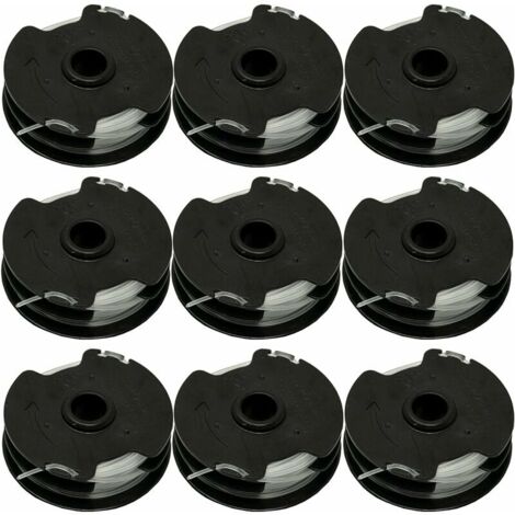 Confezione da 9 bobine di ricambio per decespugliatore a batteria Parkside PRTA 20 Li C3 IAN351753